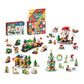 24 Days Christmas Advent Calendar Kids Building Blocks Playsets