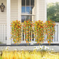 2Pcs Artificial Flowers Outdoor Hanging Faux Floral Decor for Planter Basket Window Box
