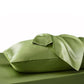 Simulated Silk Pillowcase Set With Sleeping Bonnet Hair Scrunchy