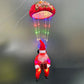 Christmas Decorations Santa Claus Parachute Lights LED Hanging Xmas Tree Decor