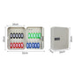 Wall Mount Key Storage Security Combination Lock Cabinet-20 Keys Type