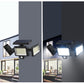 3 Head Motion Sensor Solar Light Wall Lamp