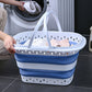 Foldable Collapsible Laundry Basket with Handle for Space Saving Storage