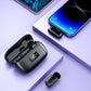 Mini Wireless Lavalier Microphone with Charging Case and AI Noise Reduction