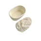 Oval Sourdough Banneton Bread Dough Proofing Basket with Liner