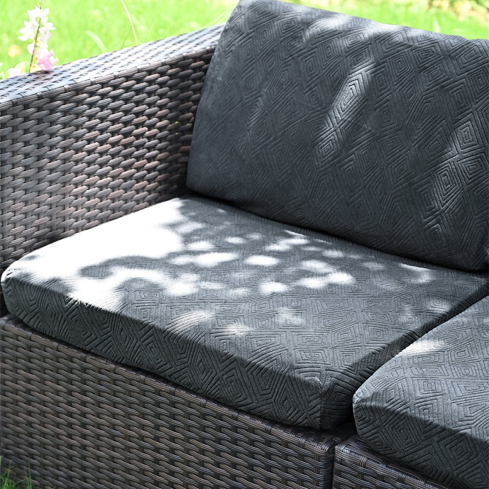 1Pc Elastic Outdoor Patio Sofa Seat Cushion Covers Garden Couch Furniture Cover