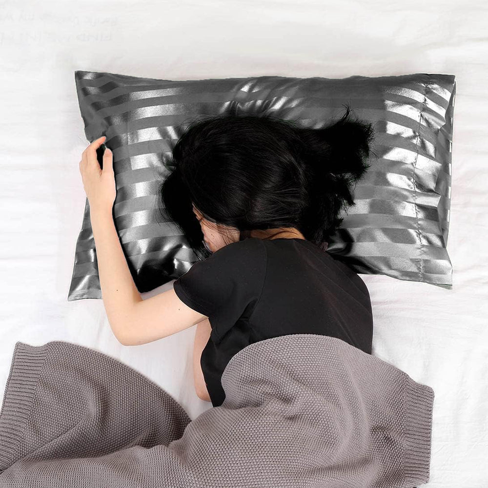 51x76cm Satin Pillowcase for Hair and Skin Soft Envelope Closure Pillowcase