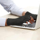 2Pairs Fingerless Arthritis Compression Gloves for Pain Relief