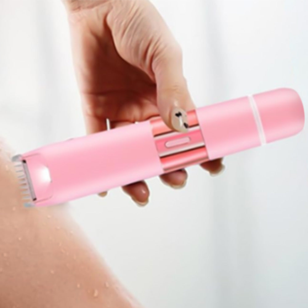 Rechargeable Bikini Trimmer for Women Dual Head Electric Razor Body Hair Trimmer