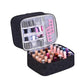 Double Layer Nail Polish Carrying Case Bag Holds 30 Bottles
