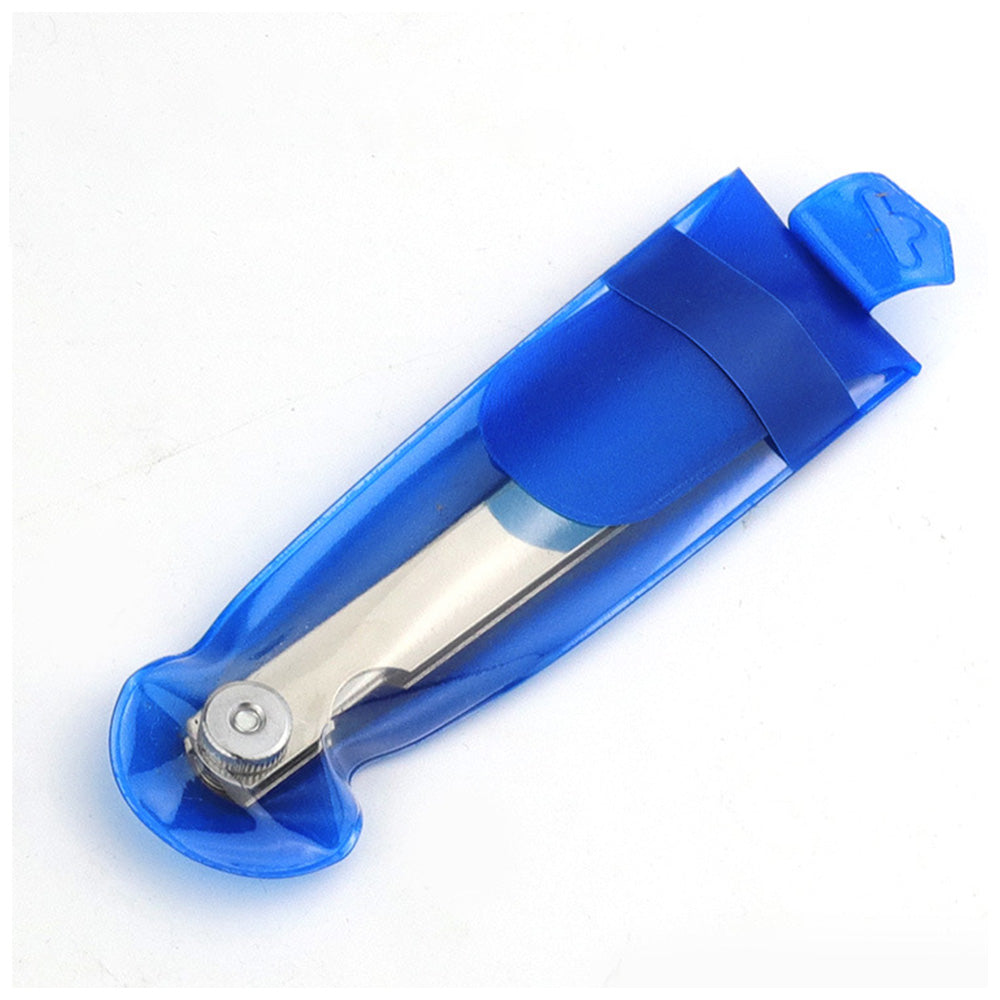 32 Blade Stainless Steel Feeler Gauge Dual Marked Metric Gap Measuring Tool