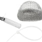 24Pcs Stainless Steel Washing Machine Drain Filter - Universal Drain Filter with Cable Ties