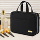 Travel Toiletry Bag with Waterproof Compartments and Hanging Hook