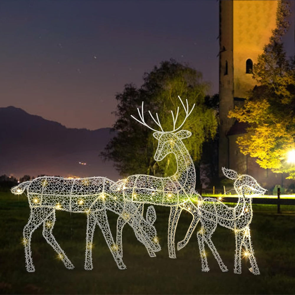 3D Reindeer Christmas Decoration for Home Garden Yard