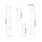 6 in 1 Electric Ultrasonic Dental Calculus Remover Teeth Cleaner