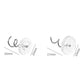 50 Pack Clear Spiral Pins for Bed Skirts Sofa Covers and Upholstery