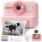 Camera Instant Print 1080P Selfie Digital Camera with 64GB Card