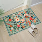 Washable Boho Floral Small Area Rug Indoor Entrance Door Mat