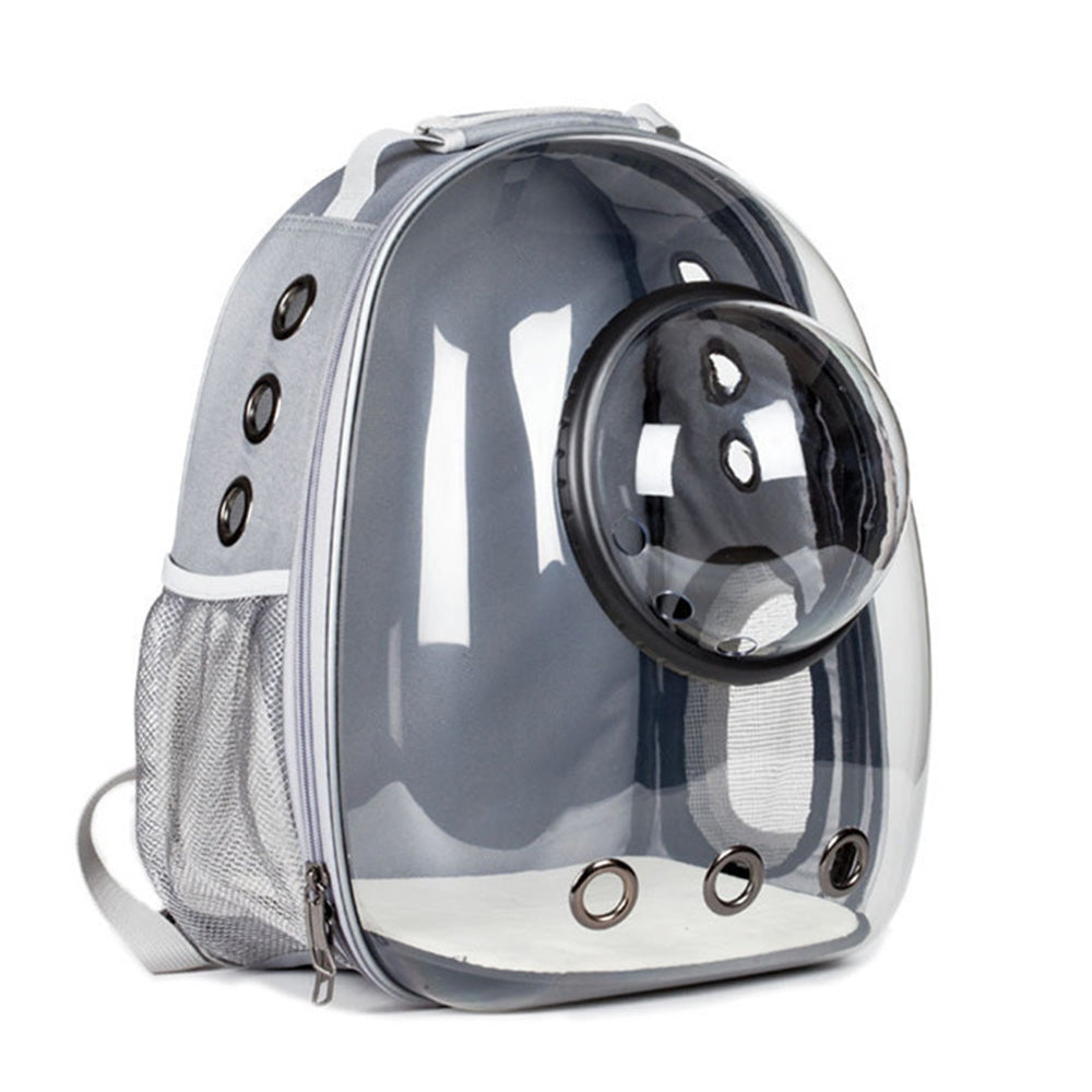 Space Capsule Pet Carrier Backpack with Clear Window for Cats and Dogs