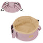 Travel Large Barrel Drawstring Cosmetic Bag for Women