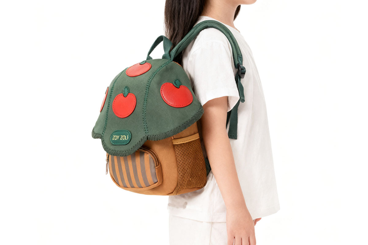 Kids Cute Mushroom Backpack for Girls Boys
