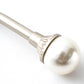 2Pcs U Shape Pearl Curtain Holdback Hooks with Screws