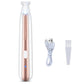 Dog Paw Trimmer Low Noise with LED Light Pet Paw Grooming Clippers