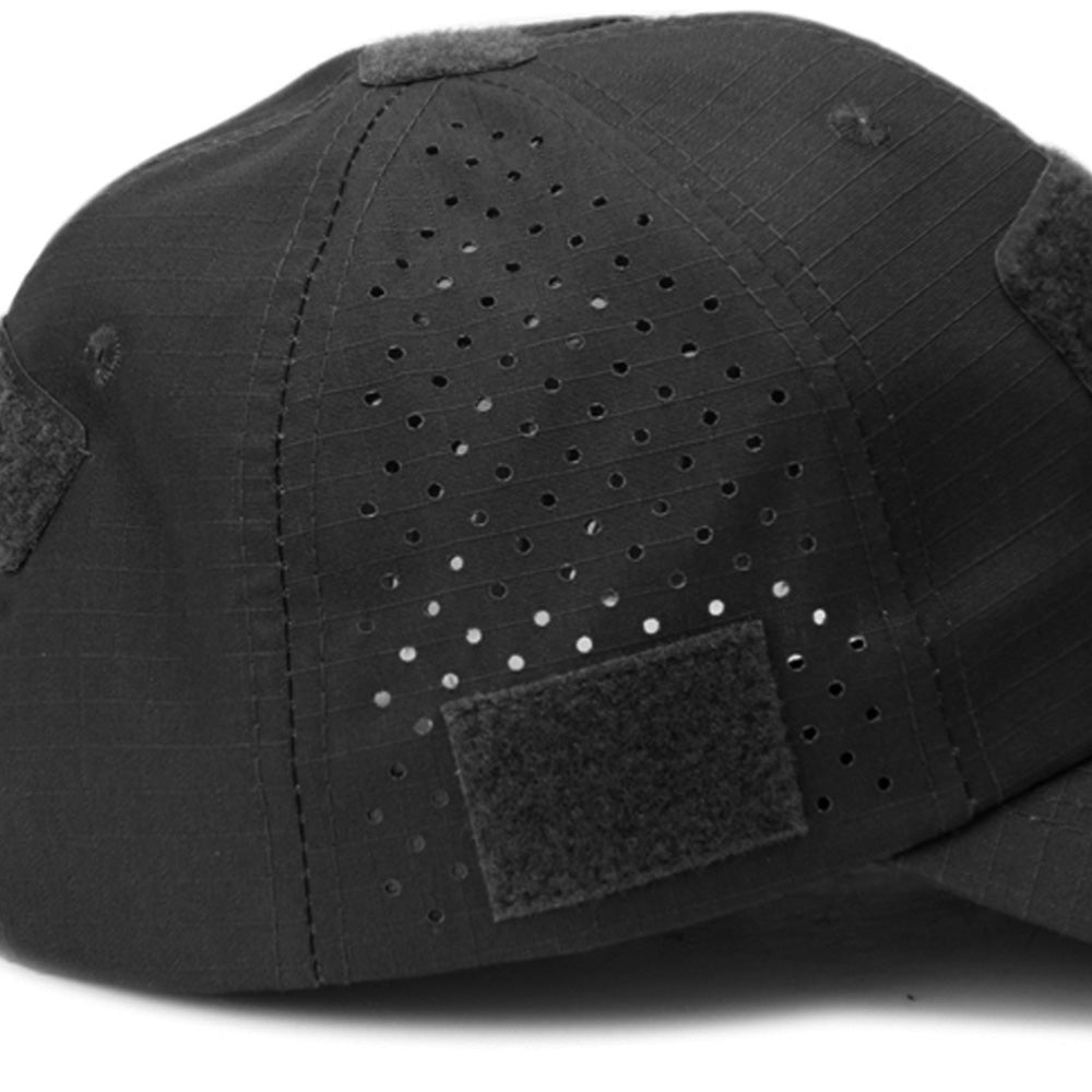 Adjustable Baseball Cap with Glasses Holder Slot