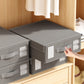 2Pcs Foldable Bed Sheet Storage Bins with Handle