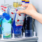 Drink Organizer for Fridge Automatic Pusher Glide Soda Can Dispenser