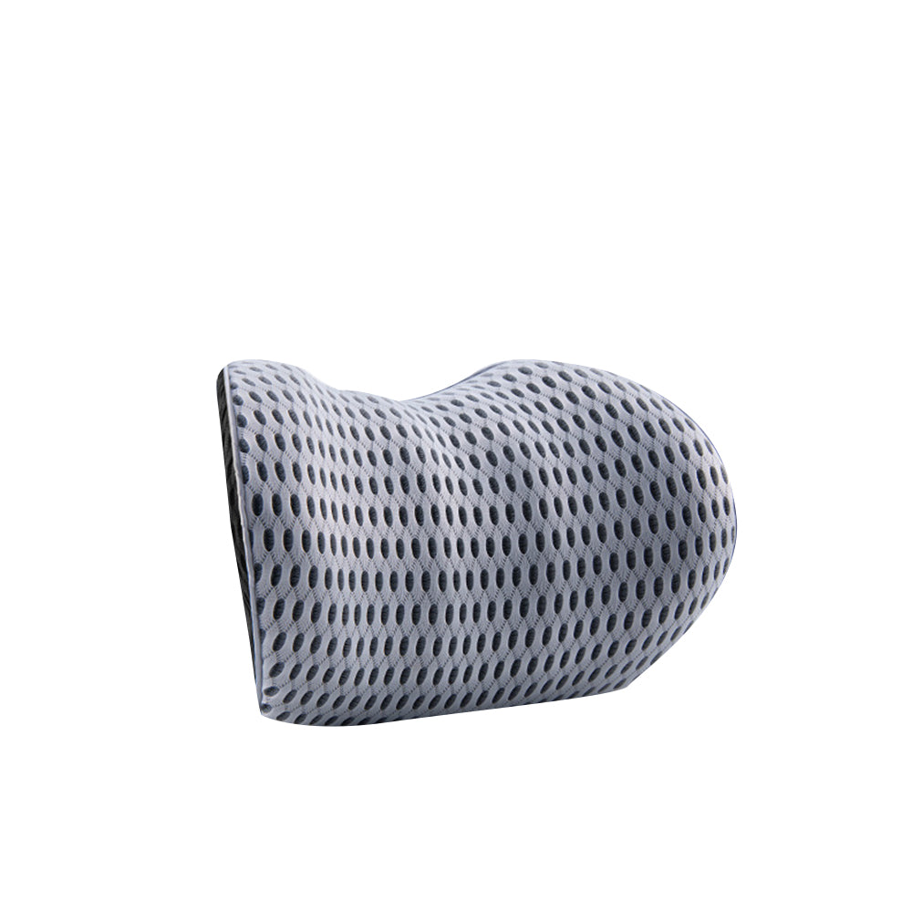 Set of Car Seat Memory Foam Lumbar Back Support and Neck Pillow