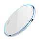 Fast Wireless Charger Pad with Mirror Surface for Phone