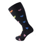 3 Pairs Plus Size Socks for Women Men Knee High Support for Nurses Pregnancy-Style 2