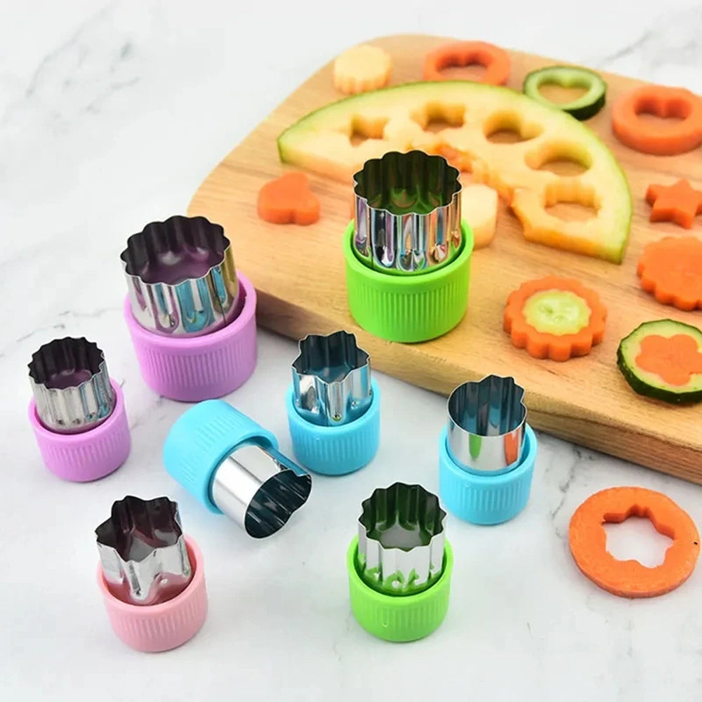 Mini Vegetable Cutter Shapes Set