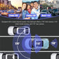 WiFi HD 1080P Night Vision Gravity Sensor Dash Cam-Front+ Inside Camera + Rear Camera