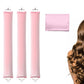4Pcs Heatless Curls Overnight Hair Curlers Set No Damage Hair Styling Tools