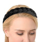 2Pcs Woven Hair Band with Anti-slip Teeth