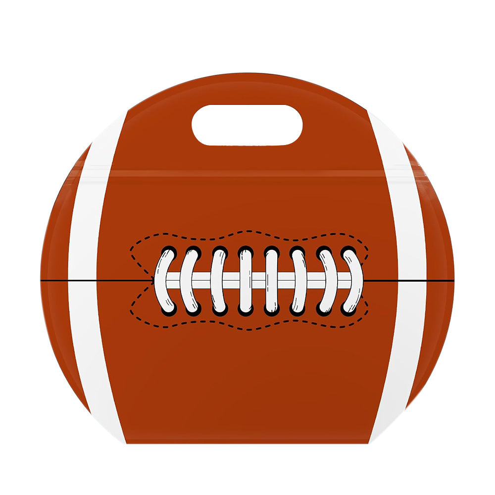 20 Soccer and American Football Resealable Candy Bags with Handles