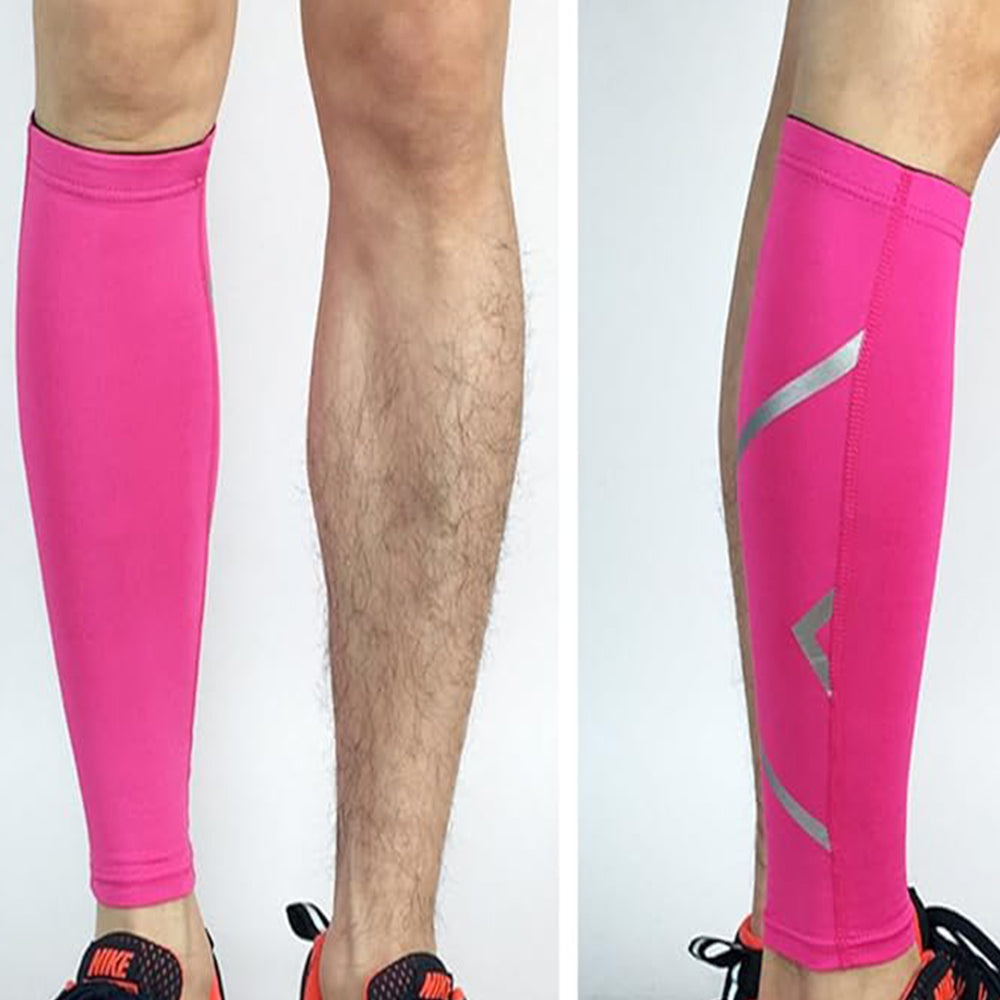 Pair of Compression Calf Sleeve for Pain Relief Gym Running