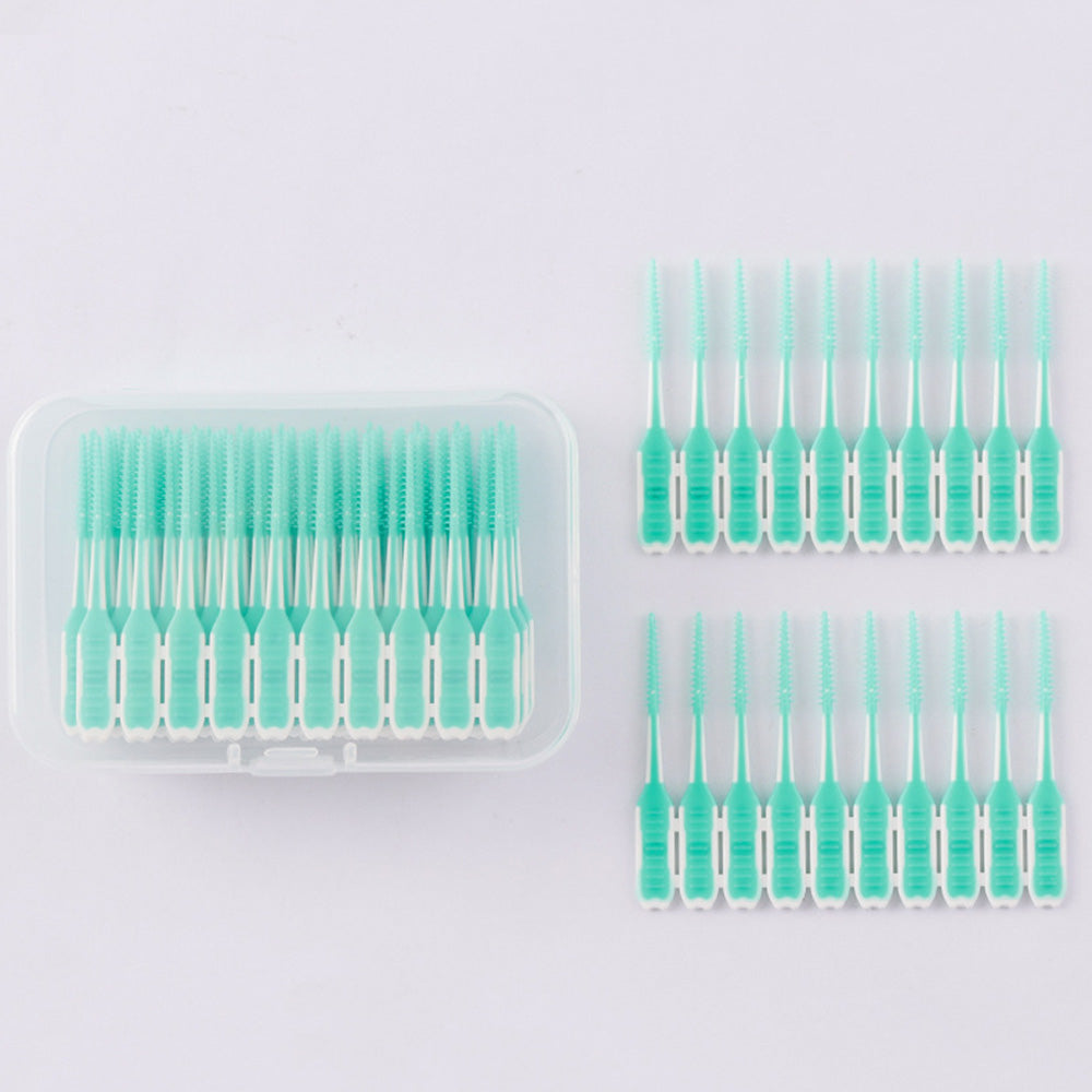 240Pcs Floss Picks for Teeth Cleaning with Convenient Carry Cases