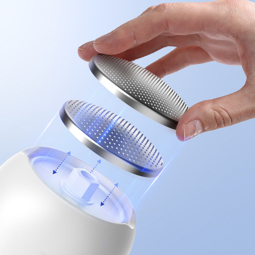 Electric Foot Callus Remover Foot File Pedicure Tool With Stainless Steel Heads