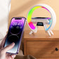 Wireless Charging Bluetooth Speaker Night Light
