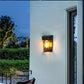 4Pcs Solar Fence Light Water-resistant Outdoor Wall Lamp