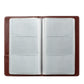Portable Leather Business Card Holder Album 120-Slot Capacity