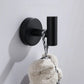 2Pcs Stainless Steel Wall Mounted Bathroom Towel Robe Hook