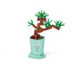 12Pcs Artificial Plants Decor Building Kits Toy for Kids and Adults