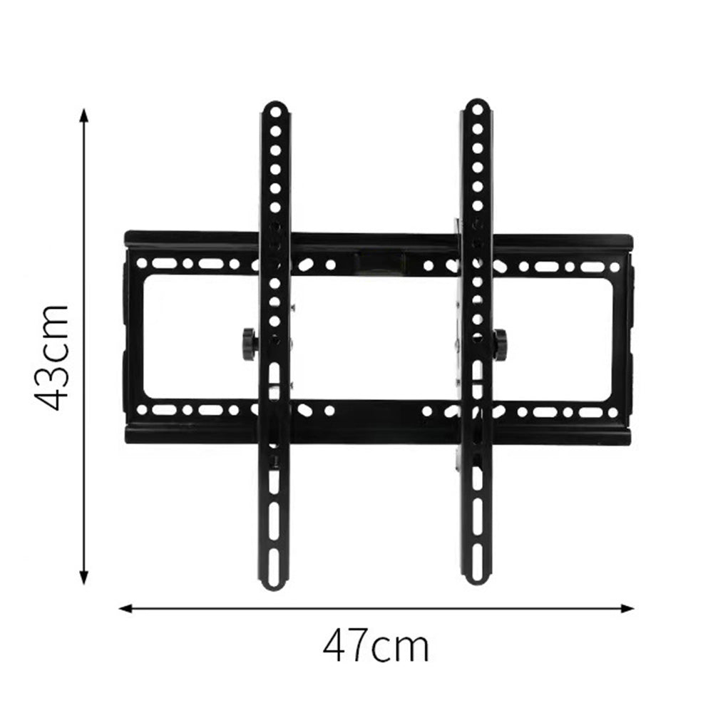 Universal Tilt TV Wall Mount Bracket Adjustable Low Profile Steel Mount