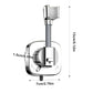Detachable Suction Cup Shower Head Holder 360 Degree Rotation Adjustment for Bathroom Bathtub Rental Hotel