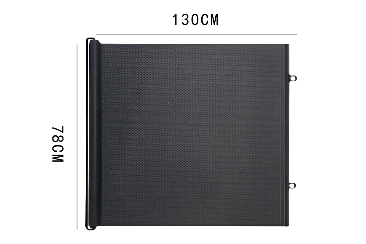 No Drill Retractable Pet Gate Barrier for Dogs and Cats Indoor Outdoor Use
