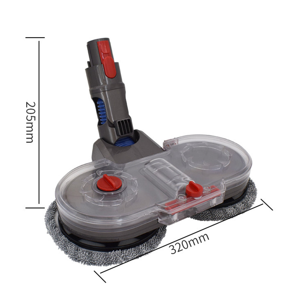 Electric Mop Head with 6 Cleaning Pads for Dyson V7 V8 V10 V11 Stick Vacuum Cleaners